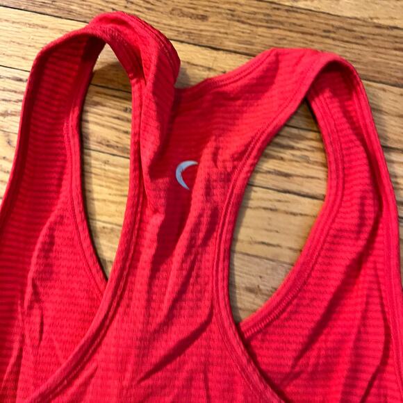 ZYIA Active Tank Shirt Womens Small Copper Charge Tank Top Neon Red - Picture 4 of 7